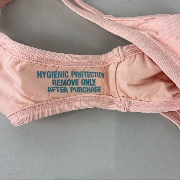 NEW Seafolly Inka Ribbed Brazilian Strappy Bikini Bottom Cheeky Women's Size 8 - Picture 9 of 9